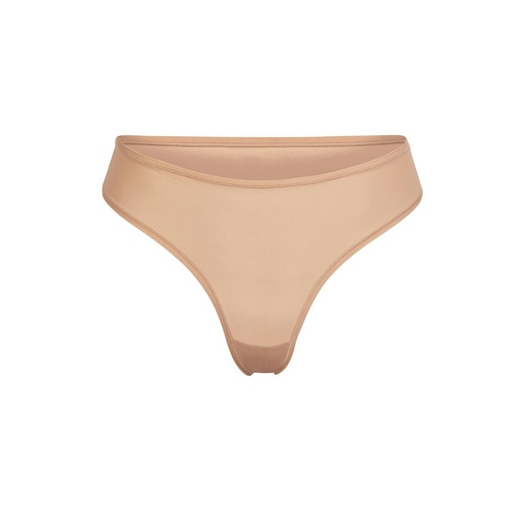 SKIMS Ochre Fits Everybody Thong Sz. S - Picture 1 of 5